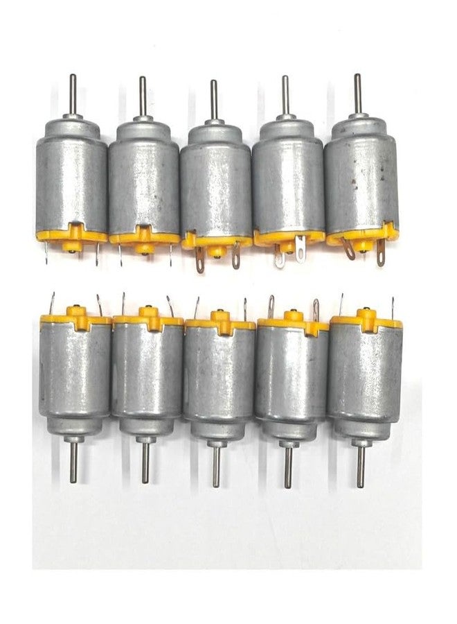 ESPtronics مجموعة ESPtronics من 10 قطع من محركات الألعاب الدائرية سهلة التركيب بجهد 5 فولت تيار مستمر، مناسبة لألعاب الأطفال والأعمال اليدوية، محرك عالي العزم - Image 4